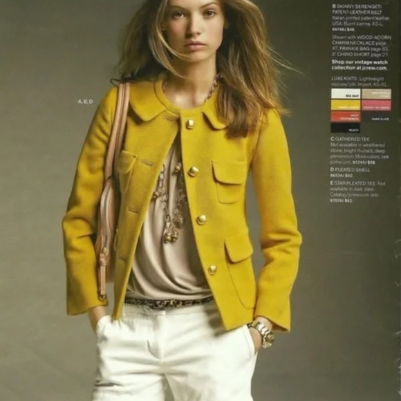 J Crew Vintage Acorn Necklace - Picture 6 of 9